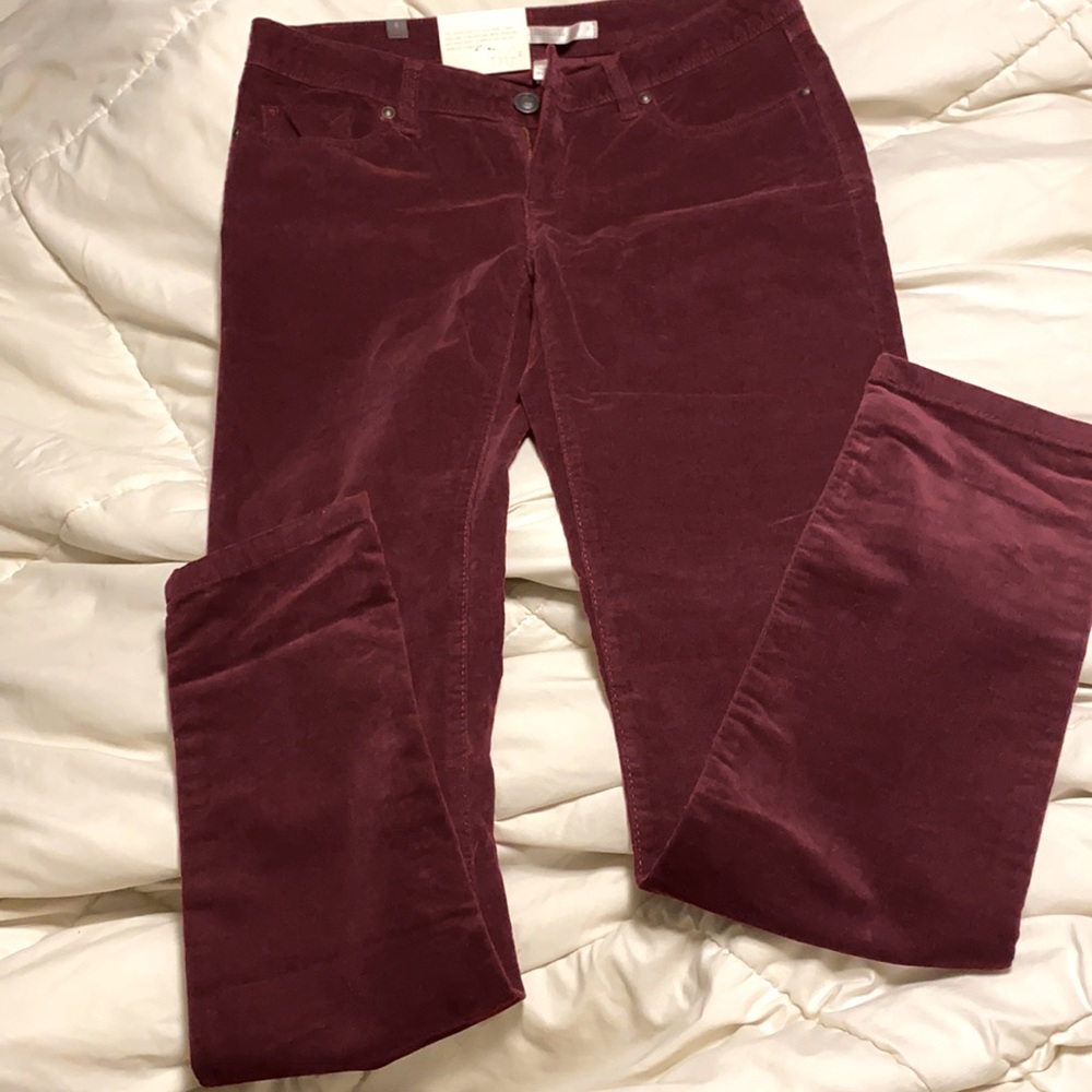 Lauren Conrad skinny cord pants